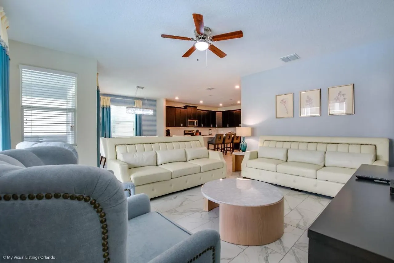 1580Fd High End Champions Gate Furnished 6 Bed Villa Davenport