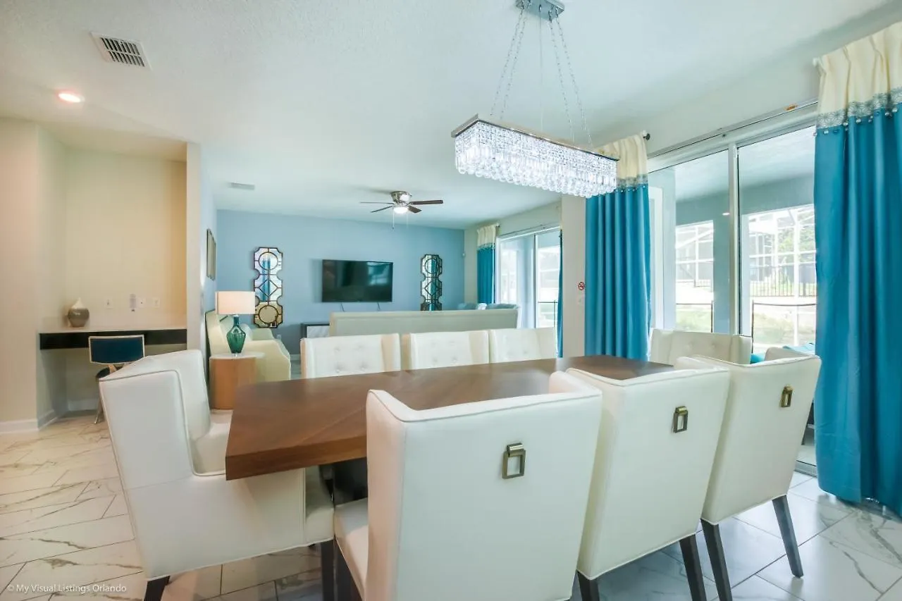 1580Fd High End Champions Gate Furnished 6 Bed Villa Davenport